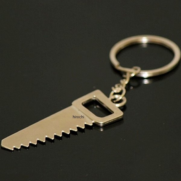 MM50-0396-10S マッドマックス MAD MAX DIYキーホルダー アルミ製 工具シリーズ ノコギリ シルバー