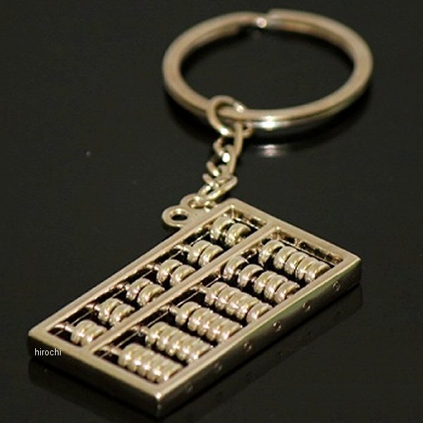 MM50-0396-13S マッドマックス MAD MAX DIYキーホルダー アルミ製 工具シリーズ ソロバンショート シルバー