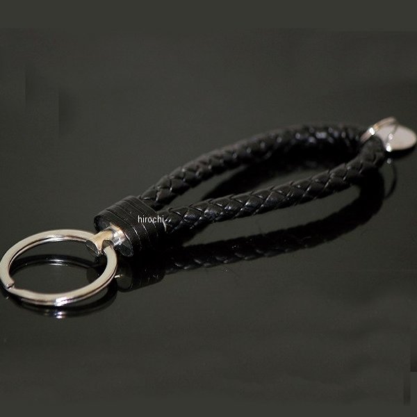 MM50-0397-BK マッドマックス MAD MAX キーリング編み込みストラップ キーホルダーストラップ ブラック