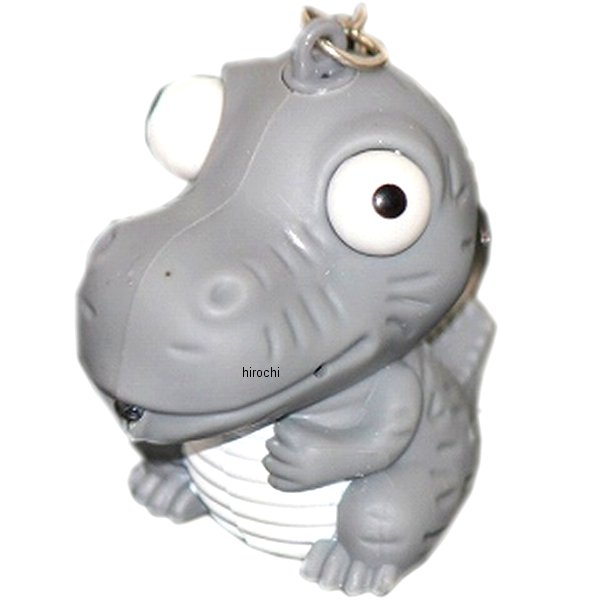 MM50-0398-GY マッドマックス MAD MAX LED付きキーホルダー 吠える恐竜 グレー