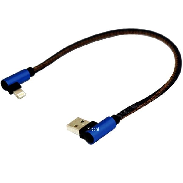 MM50-0419-01 マッドマックス MAD MAX 横向き充電USBケーブル IPHONE専用 断線防止 デニム柄