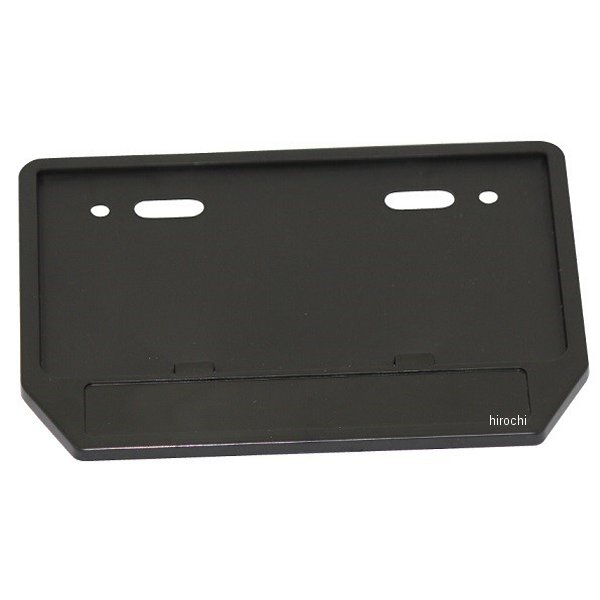 MM50-0463-BK マッドマックス MADMAX プラスチック製ナンバーフレーム スクーター用 50cc～125cc 長方形型 黒