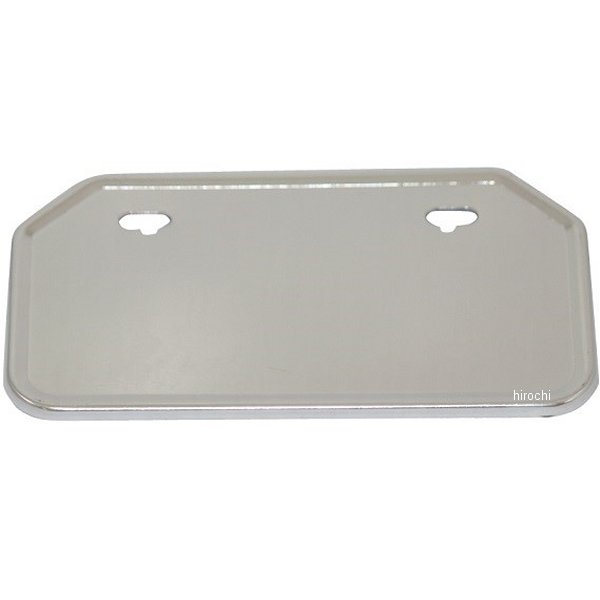 MM50-0464-SV マッドマックス MADMAX アルミ製ナンバーフレーム スクーター用 50CC～125CC 台形型 シルバー