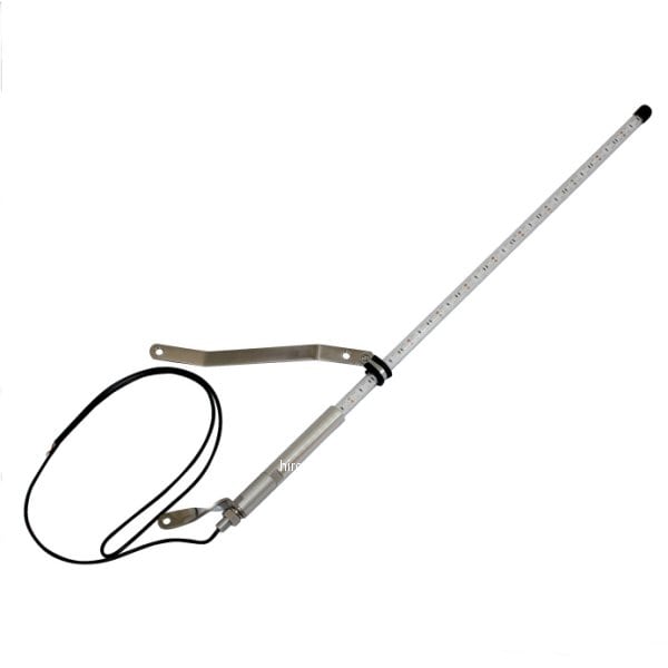 MM50-0468-01BL マッドマックス MAD MAX オートバイ用 旗棒白 LED 青 発光 フラッグポール 750mm