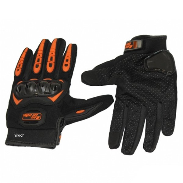 MM50-G02XXL-OR マッドマックス MADMAX ライディンググローブ スマホ対応 滑り止め 手袋 オレンジ XXLサイズ