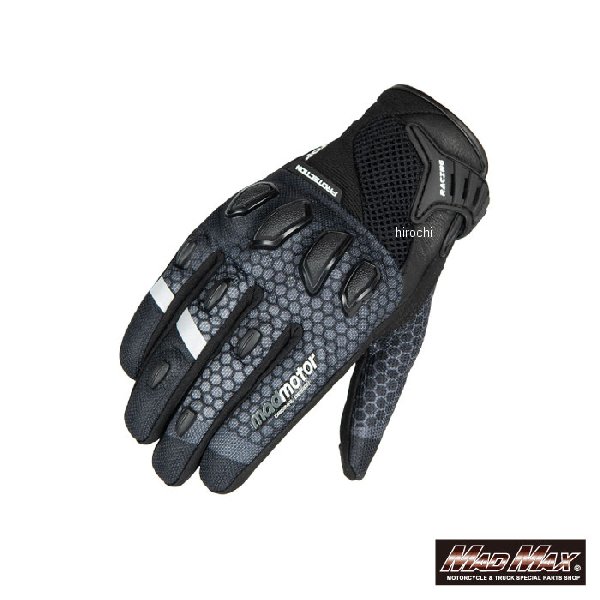 MM50-MT21M-BK マッドマックス MAD MAX バイク用 ライディンググローブ スマートフォン対応 MT21 ブラック Mサイズ
