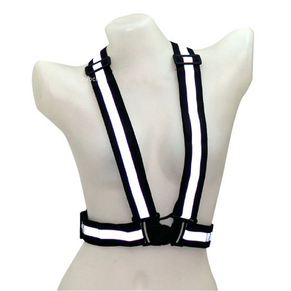 MM60-0059-BK マッドマックス MAD MAX 夜間作業用 反射板ベスト 安全ベスト ランニングベスト 黒