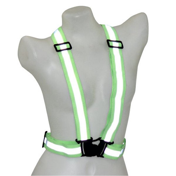 MM60-0059-GN マッドマックス MAD MAX 夜間作業用 反射板ベスト 安全ベスト ランニングベスト グリーン