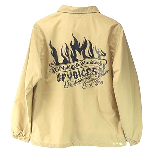 MMS-CJ004 GOODS グッズ LIMIT OF VOICES コーチジャケット XLサイズ コヨーテ