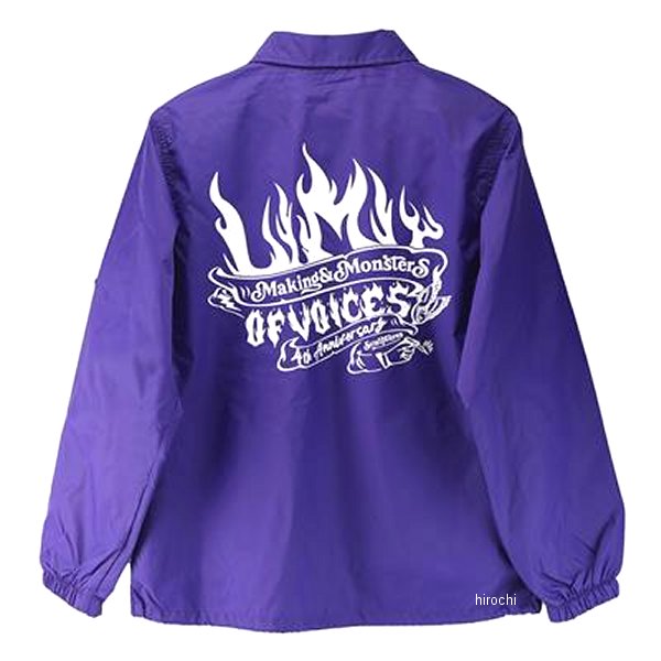 MMS-CJ014 GOODS グッズ LIMIT OF VOICES コーチジャケット XLサイズ パープル