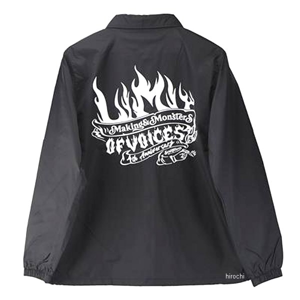 MMS-CJ017 GOODS グッズ LIMIT OF VOICES コーチジャケット Mサイズ ブラック