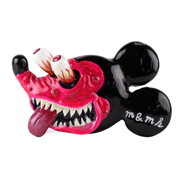 MMS-KE002 GOODS グッズ HIPPYMOUSE キーホルダー バレッタ ジャンキーピンク