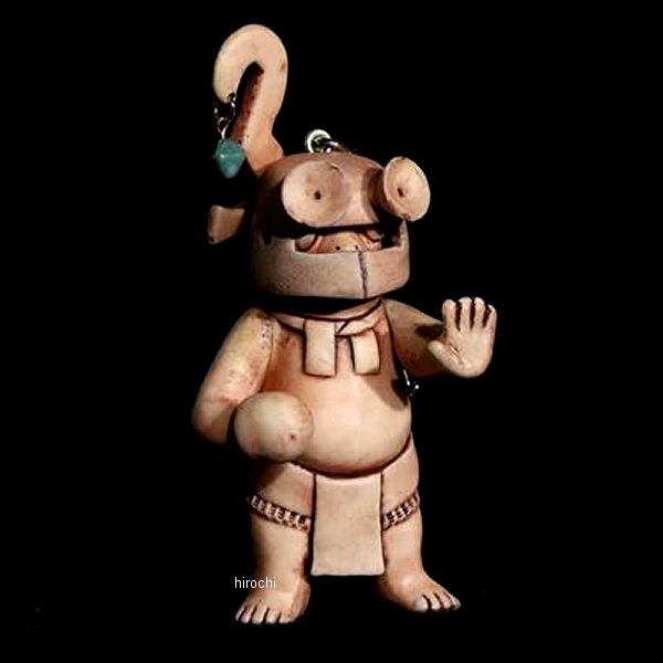 MMS-KE024 GOODS グッズ DWARF BOXER with removable helmet キーホルダー ブラウン