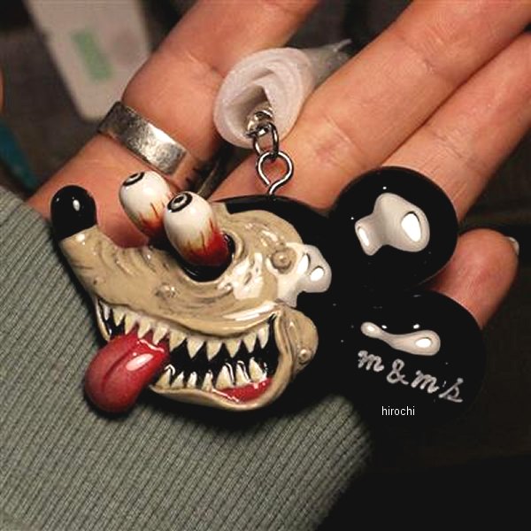 MMS-KE027 GOODS グッズ HIPPYMOUSE キーホルダー CT125 ブラウン