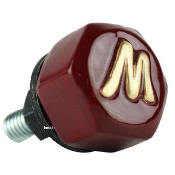 MMS-NB038 GOODS グッズ HEX'HEAD ナンバーボルト ワイン/ゴールド