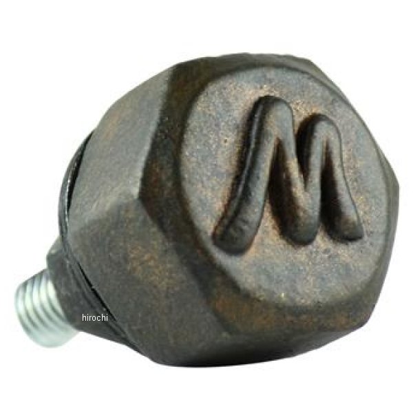 MMS-NB039 GOODS グッズ HEX'HEAD ナンバーボルト アイアンブラウン