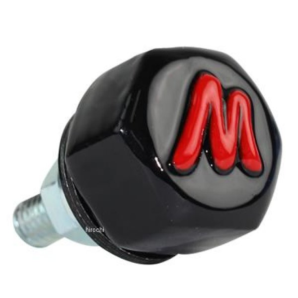 MMS-NB072 GOODS グッズ HEX'HEAD ナンバーボルト ブラック/レッド