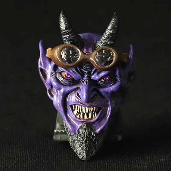 MMS-NB156 GOODS グッズ SATANIC RIDERS ナンバーボルト Evil Purple