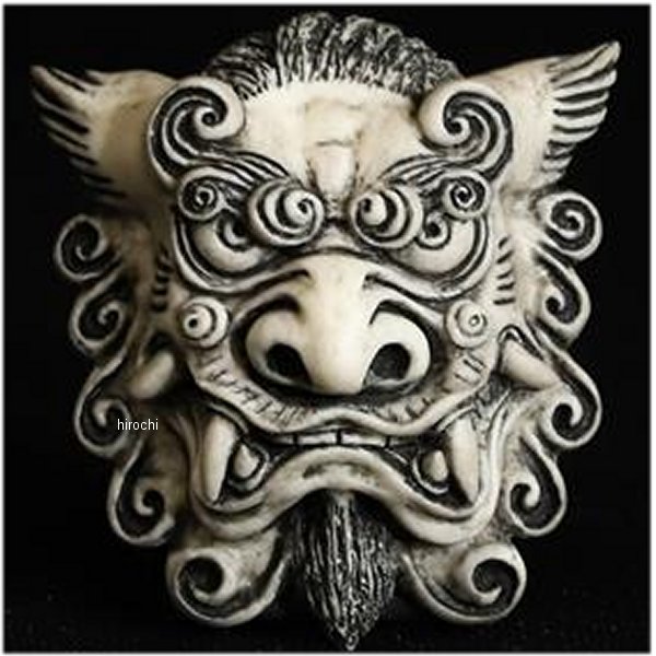 MMS-NB166 グッズ GOODS 獅子狛犬 「吽」 ナンバーボルト 黒墨