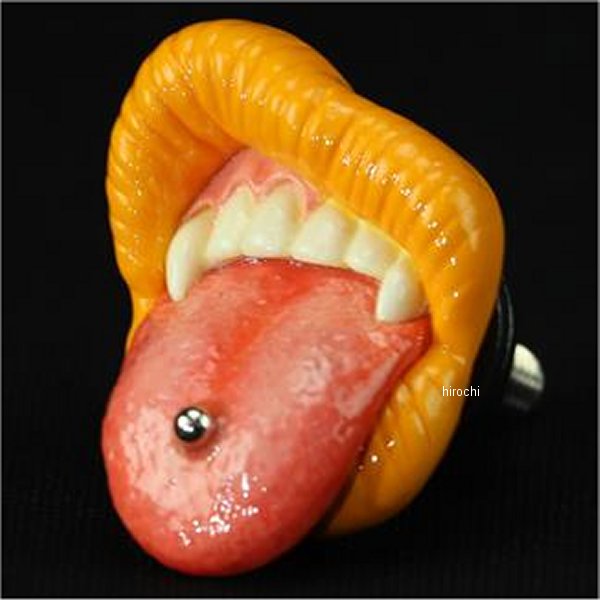 MMS-NB169 グッズ GOODS ナンバーボルト BRATTY LIP Tongue Piercing イエロー