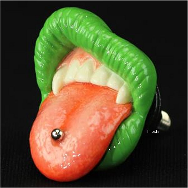 MMS-NB171 グッズ GOODS ナンバーボルト BRATTY LIP Tongue Piercing グリーン