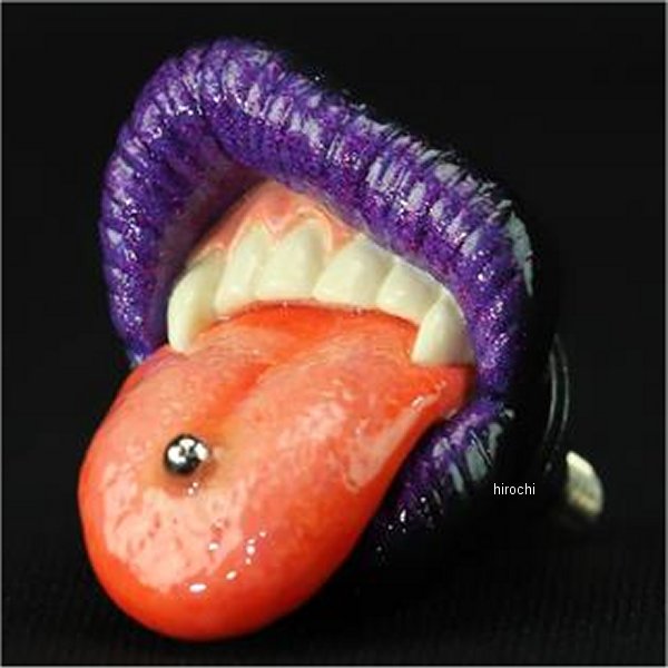 MMS-NB177 グッズ GOODS ナンバーボルト BRATTY LIP Tongue Piercing バイカラー ナイトクラブ