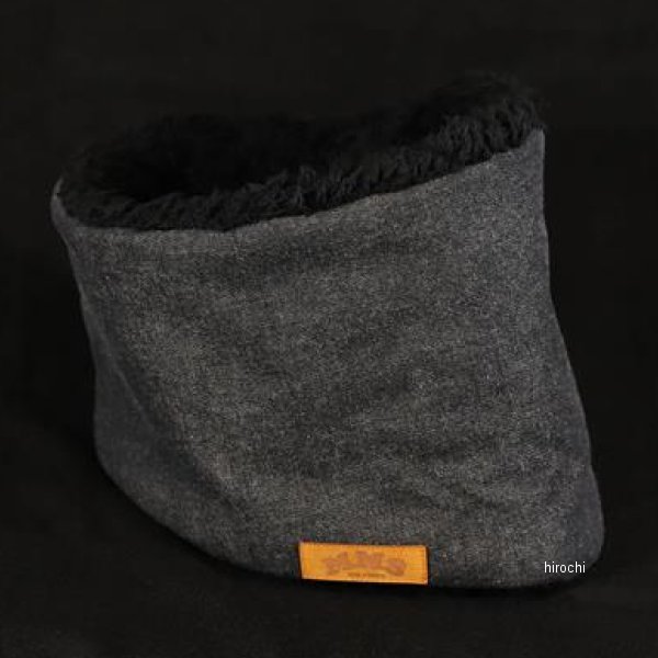 MMS-NW008 GOODS グッズ ROBIN NECK WARMER /インディゴデニムBK&ブラックファー