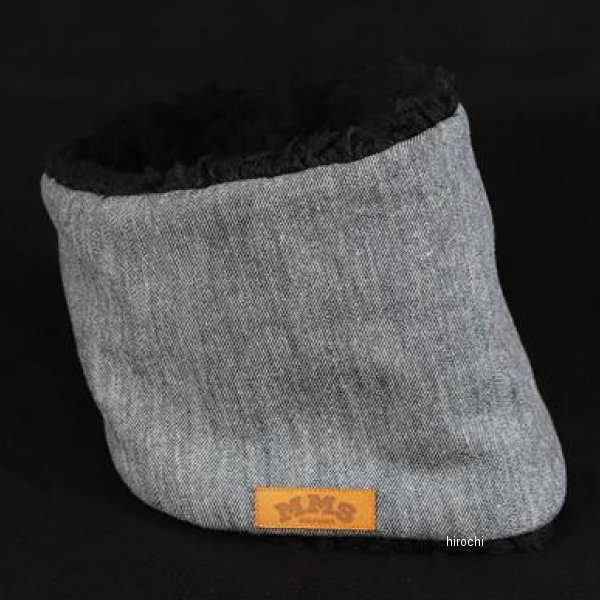 MMS-NW010 GOODS グッズ ROBIN NECK WARMER /インディゴデニムLB&ブラックファー