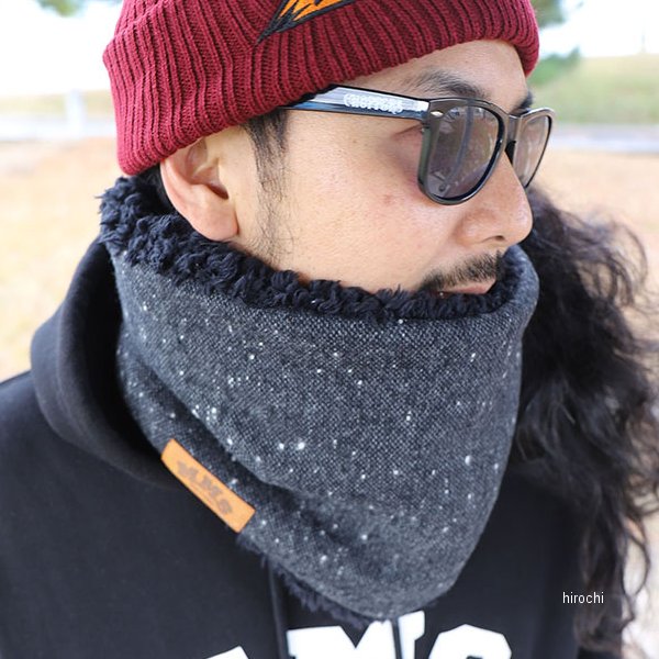 MMS-NW011 GOODS グッズ ROBIN NECK WARMER /ネップツイード&ブラックファー