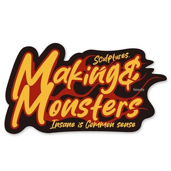 MMS-ST007 グッズ GOODS M&Ms The Flames ステッカー BURN