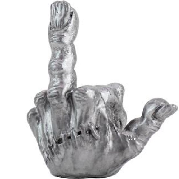 MMS-VC011 GOODS グッズ FXXK! HANDSIGN バルブキャップ シルバー