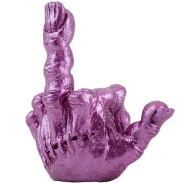 MMS-VC014 GOODS グッズ FXXK! HANDSIGN バルブキャップ メタリックパープル