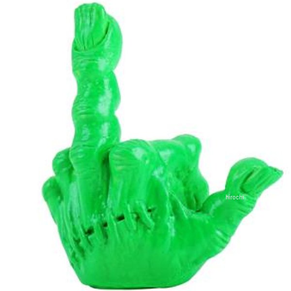 MMS-VC021 GOODS グッズ FXXK! HANDSIGN バルブキャップ 蛍光グリーン