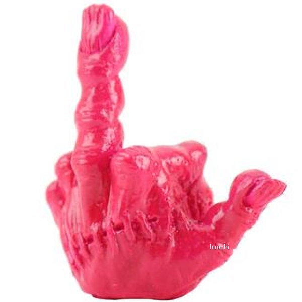 MMS-VC022 GOODS グッズ FXXK! HANDSIGN バルブキャップ 蛍光ピンク