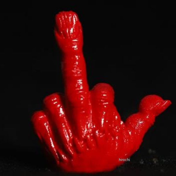 MMS-VC064 GOODS グッズ FXXK! HANDSIGN バルブキャップ CT125レッド