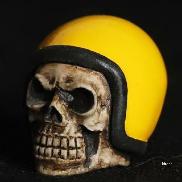 MMS-VC066 GOODS グッズ VINTAGE HELL'MET バルブキャップ CC110イエロー