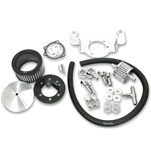 MP700MC-TC ガッツクローム MOON EYES Hi Flow エアクリーナーキット 99年以降 ツインカム