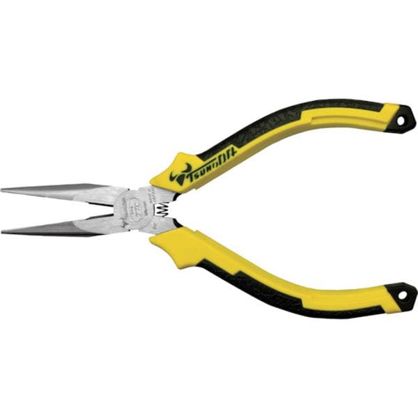 MR120DG 353-7669 (株)ツノダ TTC ラジオペンチ 120mm 成型グリップ バネ付き