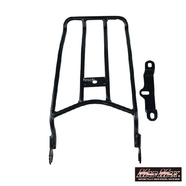 MR19-CC24-01 マッドマックス MAD MAX Mr Quick製 ホンダ CC110 クロスカブ用 JA60、JA45 ラウンドタイプ リアキャリア ブラック