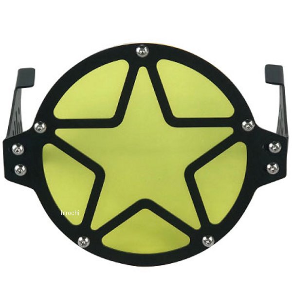 MR19-MO03-YE マッドマックス MAD MAX Mr Quick製 ヘッドライトガード モンキー125/DAX125用 イエロー