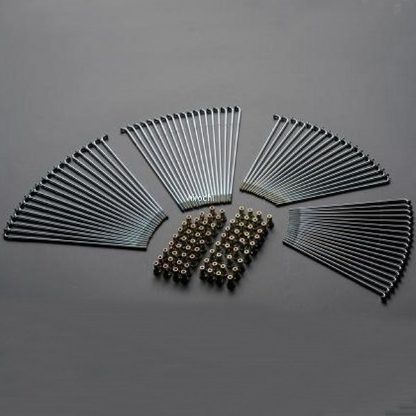 MRS-513-5170 エムテック中京 M-TEC中京 MRS 前後 スポークセット 72年-75年 Z1、Z2 メッキ