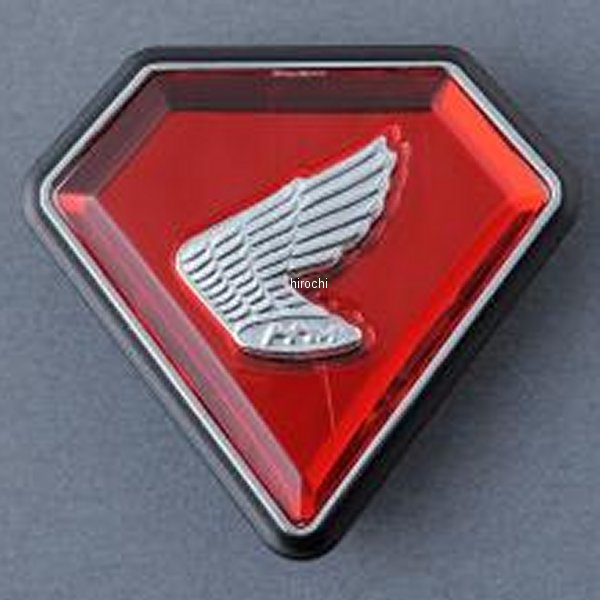 MRS-H75-54 エムテック中京 M-TEC中京 MRS サイドカバーエンブレム 左側 CB750K1 赤