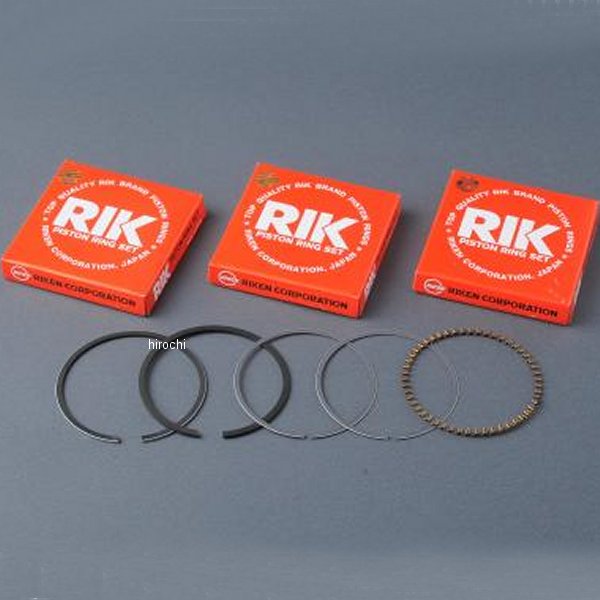 MRS-H75-E1355 エムテック中京 M-TEC中京 MRS RIKEN ピストンリングセット 0.5mmオーバーサイズ CB750K