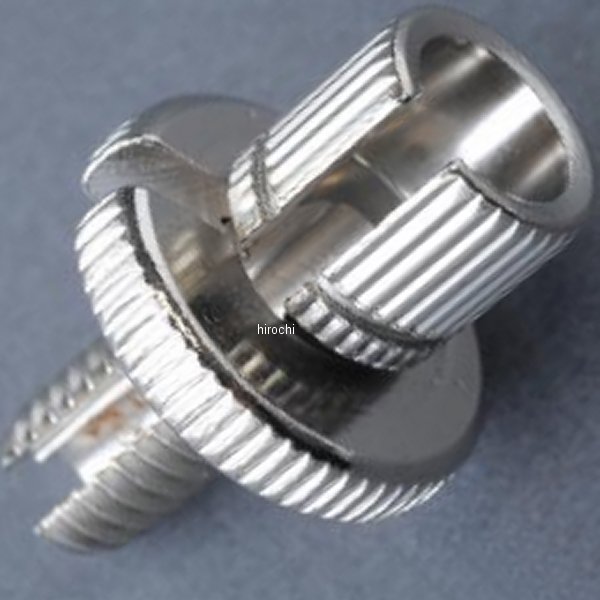 MRS-H75-F24 エムテック中京 M-TEC中京 MRS クラッチワイヤーアジャスティング ボルトセット CB750K クロームメッキ