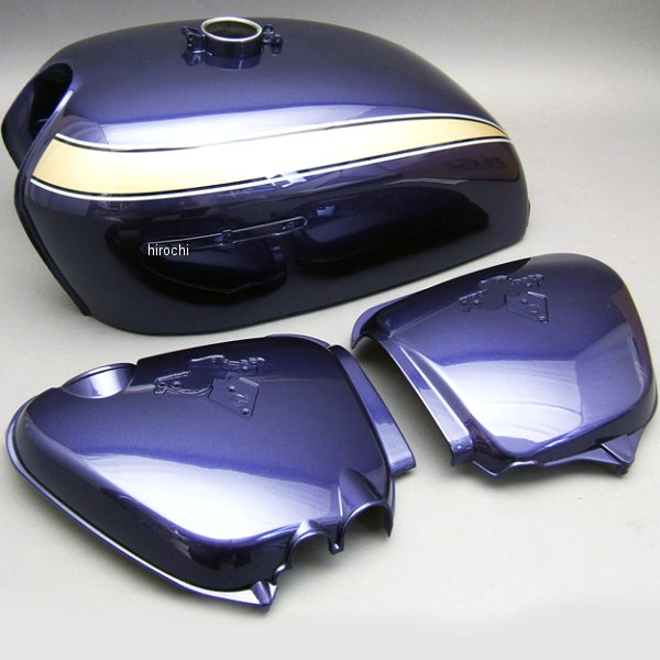 MRS-H75-T93 エムテック中京 M-TEC中京 MRS タンク、サイドカバーセット CB750K2 アストロパープルメタリックカスタム