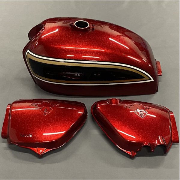 MRS-H75-TK37 エムテック中京 K5 タンク、サイドカバーセット フレークアプリコットレッド