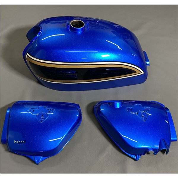 MRS-H75-TK40 エムテック中京 K6 タンク、サイドカバーセット フレークサファイヤブルー
