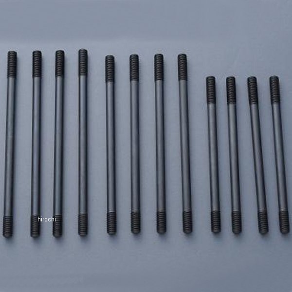 MRS-K-E011 エムテック中京 M-TEC中京 MRS シリンダー スタッドボルトセット 72年-85年 Z1、Z2、Z1000 クロモリ