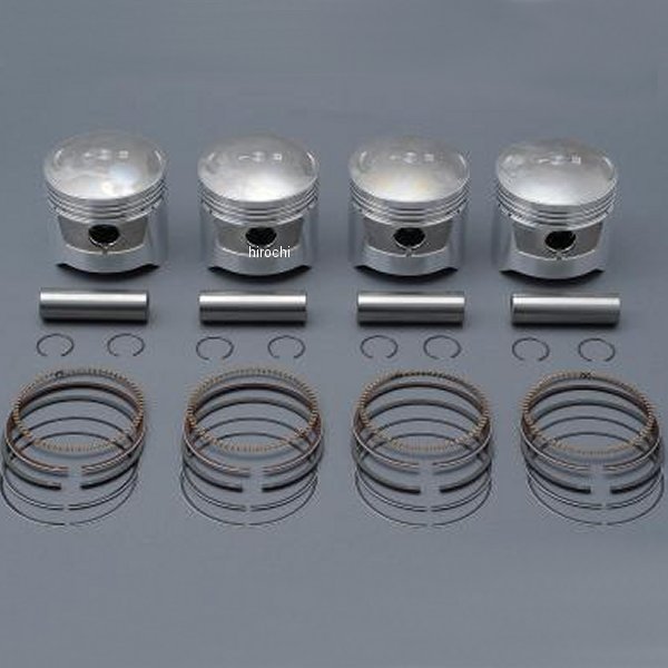 MRS-K-E016 エムテック中京 M-TEC中京 MRS キャスティングピストンキット 66.5φ/0.5オーバー 72年-75年 Z1