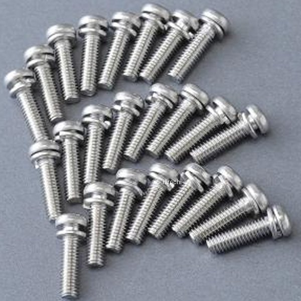 MRS-Z1-E15 エムテック中京 M-TEC中京 MRS キャブレターカバー ビスセット 72年-75年 Z1、Z2 24本入り